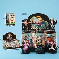Игровые фигурки героев LZDH022, набор 6 шт, размер фигурки 6×6×10 см, дисплей-бокс 18,5×12,5×20 см