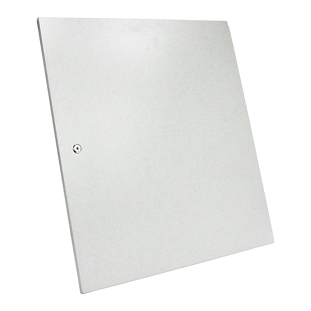 Двері суцільнометалеві 15U до шаф MGSWA, сіра