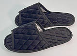 Чоловічі тапки Чорні Розмір 42, фото 2