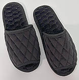 Чоловічі тапки Чорні Розмір 42, фото 4
