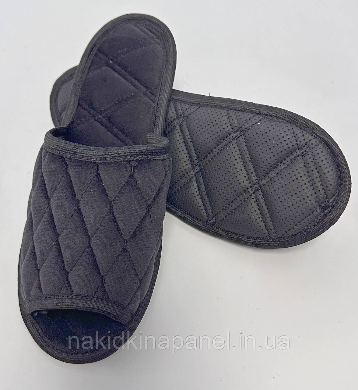 Домашні капці чоловічі Чорні Розмір 41, фото 1