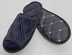 Чоловічі тапки для дому Чорні Розмір 41