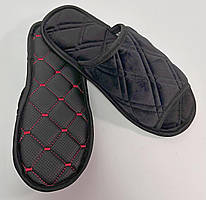 М'які чоловічі тапки Чорні Розмір 42