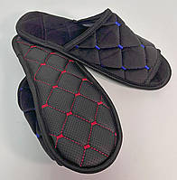 Чоловічі тапочки для дому Чорні Розмір 43