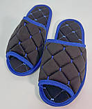 М'які чоловічі тапочки Чорні Розмір 43, фото 3
