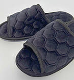 Тапочки для чоловіка Чорні Розмір 45, фото 2