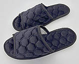 Тапочки для чоловіка Чорні Розмір 45, фото 3