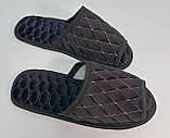 Домашні тапочки для чоловіків Чорні Розмір 43, фото 2