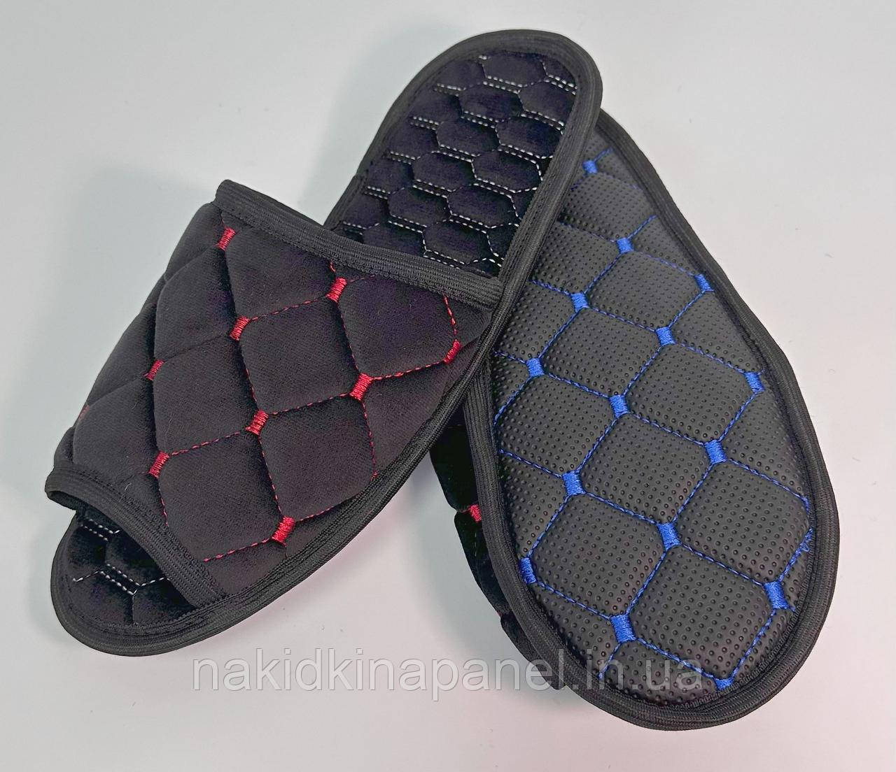 Домашні тапки чоловічі Чорні Розмір 43, фото 1