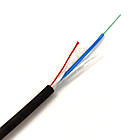 Оптичний кабель універсальний CMS-U-DQ(BN)H-12F E9/125-1.0kN оболонка FRNC