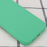 Чохол Silicone Case Full Protective (AA) NO LOGO для Apple iPhone 14 Pro (6.1") Зелений / Spearmint, фото 3