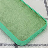 Чохол Silicone Case Full Protective (AA) NO LOGO для Apple iPhone 14 Pro (6.1") Зелений / Spearmint, фото 2