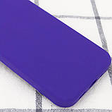 Чохол Silicone Case Full Protective (AA) NO LOGO для Apple iPhone 14 (6.1") Фіолетовий / Ultra Violet, фото 2
