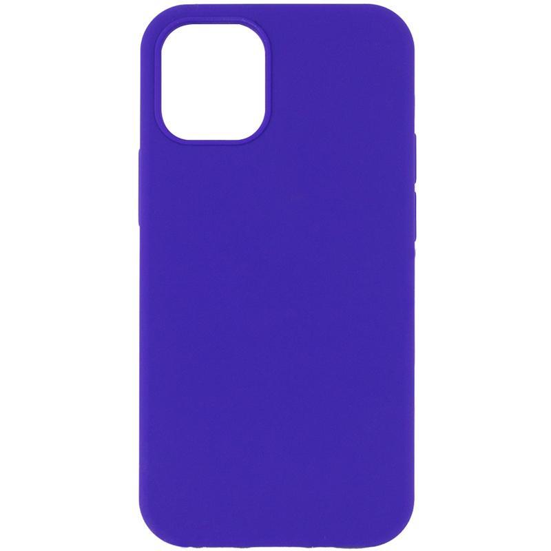 Чохол Silicone Case Full Protective (AA) NO LOGO для Apple iPhone 14 (6.1") Фіолетовий / Ultra Violet, фото 1