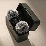 Бездротовий мікрофон DJI Mic Mini подвійний 2 TX + 1 RX + Case Type-C для iPhone Android Action 5 Pocket 3, фото 5