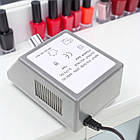 Фрезер для корекції та шліфування нігтів з набором насадок та реверсом 20 000 об/хв, фото 7