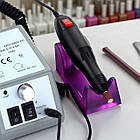 Фрезер для корекції та шліфування нігтів з набором насадок та реверсом 20 000 об/хв, фото 8