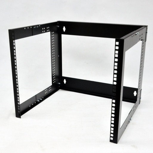 Кронштейн настінний 19" 12U, глиб. 280…480мм, чорний