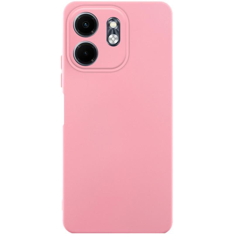 Чохол GETMAN Liquid Silk Full Camera для Infinix Smart 9 4G / Hot 50i | TPU + Мікрофібра Рожевий / Pink, фото 1
