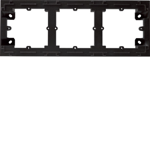 Адаптер з/у 3Х, Lumina-Intens, чорний