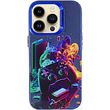 Композитний TPU+PC чохол So Cool Print для Apple iPhone 14 Pro (6.1") з крутим принтом: Gamer, фото 2
