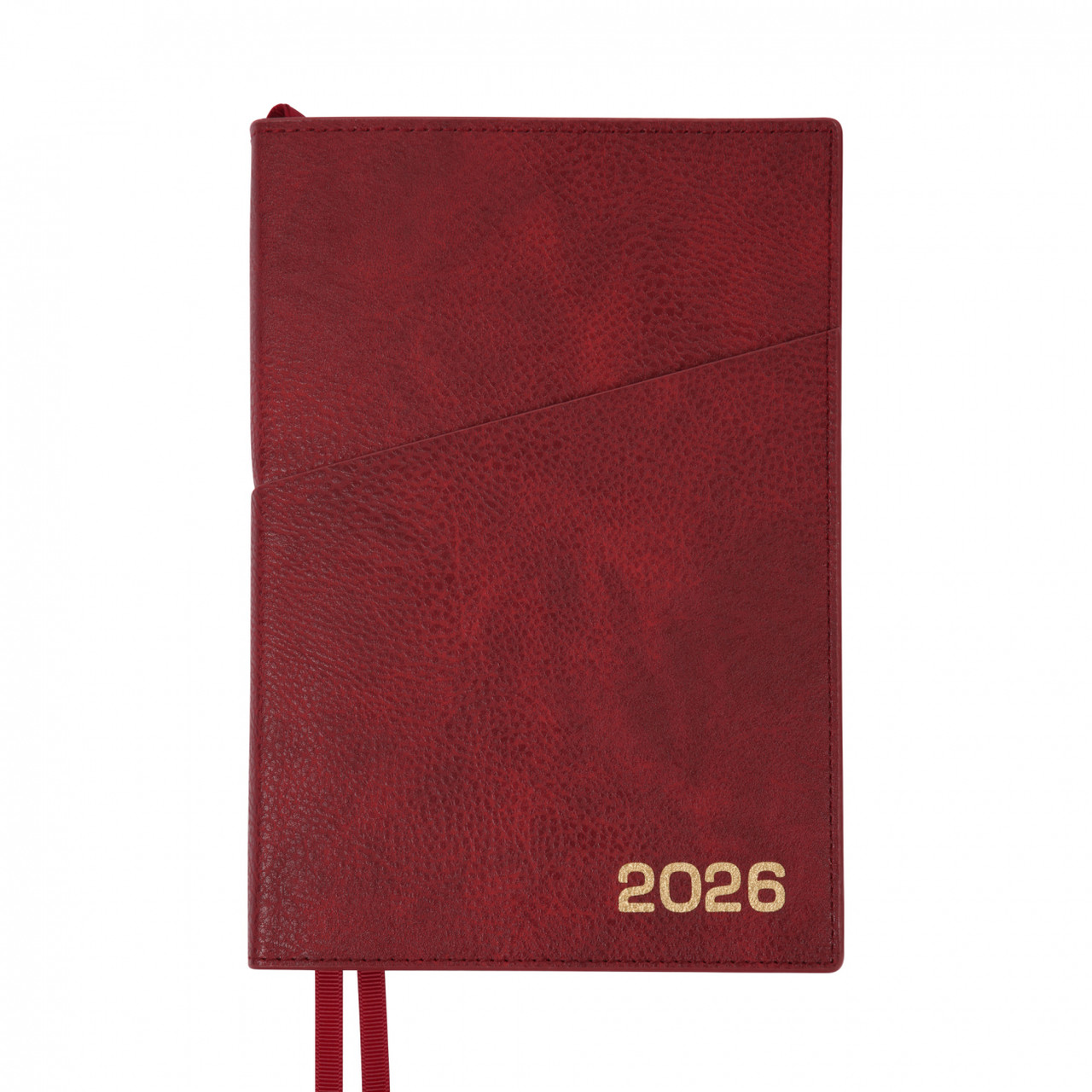Щоденник А5 датований 2026 інтегральний бордовий 368 стор Credo Planner, 252645, фото 1