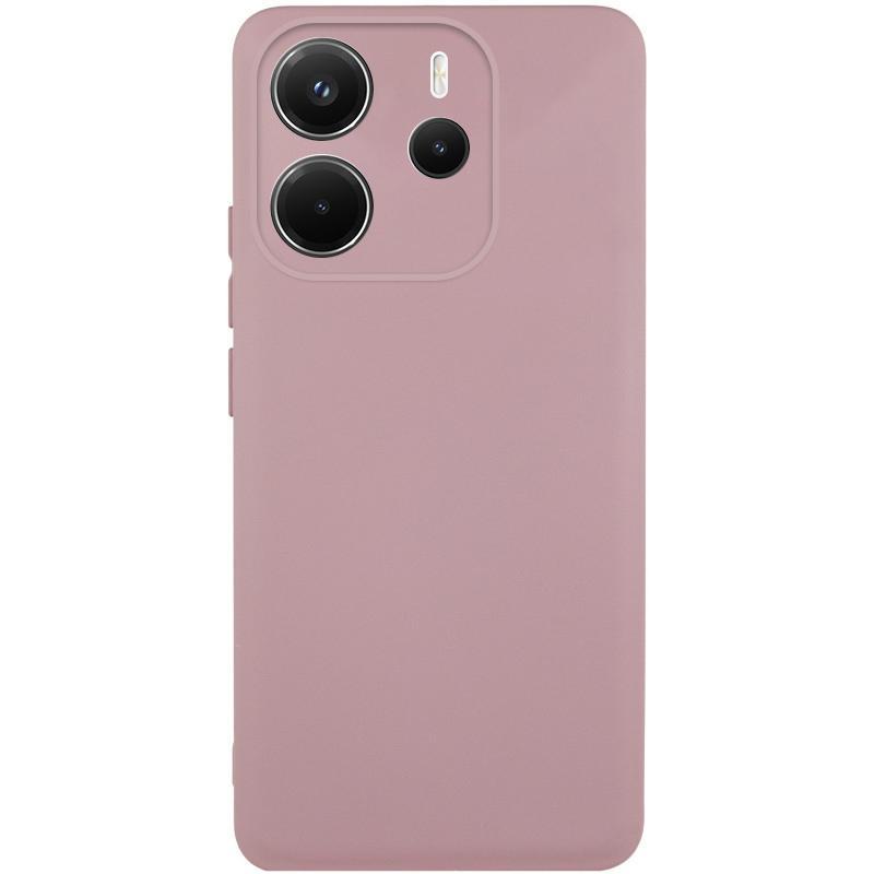 Чохол Silicone Cover Lakshmi Full Camera (AAA) для Xiaomi Redmi Note 14 4G (Europe version) | Мікрофібра Рожевий / Pink Sand, фото 1