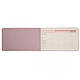 Щотижневик 10х17 см датований 2026 мякий 128 сторінок ліловий Monaco Leo Planner, 252655 - фото 6 - id-p2759913016