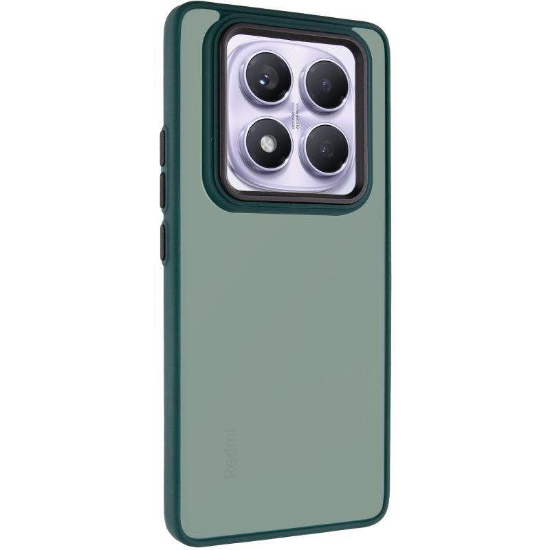 Двокомпонентний чохол TPU+PC Lyon frosted для Xiaomi Redmi Note 14 Pro 4G | Green, фото 1