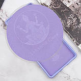 Чохол Silicone Cover Lakshmi (AA) для Google Pixel 9 | Мікрофібра Бузковий / Dasheen, фото 4