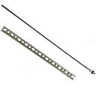 Траверса для кріплення арматури, (Шпилька 1000 мм), сталева, оцинкована, 500х27х18мм