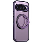 Чохол Aura Fold with MagSafe HQ Ring для Google Pixel 9 |TPU+PC| Purple, фото 2