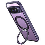 Чохол Aura Fold with MagSafe HQ Ring для Google Pixel 9 |TPU+PC| Purple, фото 3