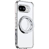 Чохол Aura Fold with MagSafe HQ Ring для Google Pixel 9a |TPU+PC| Transparent, фото 2