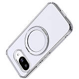 Чохол Aura Fold with MagSafe HQ Ring для Google Pixel 9a |TPU+PC| Transparent, фото 4