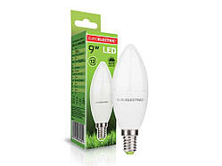 Лампа світлодіодна 9W E14 CL (100) ТМ EUROELECTRIC