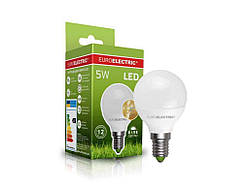 Лампа світлодіодна 5W E14 G45 (100) ТМ EUROELECTRIC