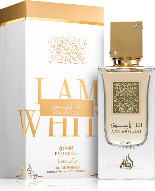 Парфумована вода унісекс Lattafa Perfumes Ana Abiyedh Poudree Eau De Parfum 60 мл, фото 1