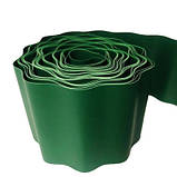 Бордюрна стрічка ЗЕЛЕНА 20см х 9м VERANO, фото 2