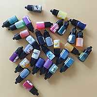 Набір рідких кольорантів для епоксидної смоли, 24 шт по 5 мл