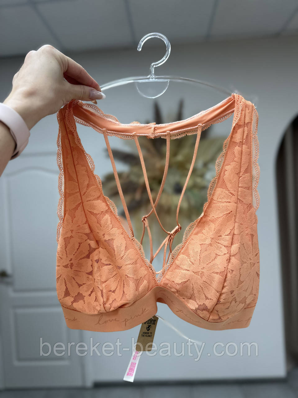 Бра PINK Victoria's Secret Bra (Orange), L, фото 1