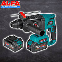 Акумуляторний перфоратор ALFA ALCRH1-21VBL 2,5 Дж  3 режими роботи 21V 4.0 Ah