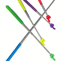 Указка металева КНР телескопічна "Долонька" 56см (51011)