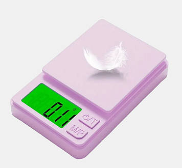 Високоточні електронні ваги кишенькові T-2-PI рожевий 500 0,01g