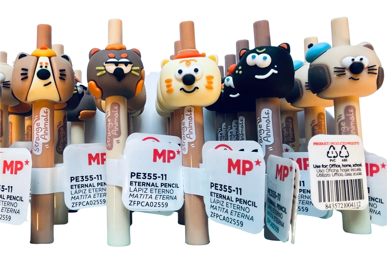 Олівець вічний MP №PE355-11 "Котики" (2,0), фото 1
