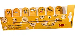Індекси 7кольорів по 25штук MP №PN149-11 паперові "Смайлики"