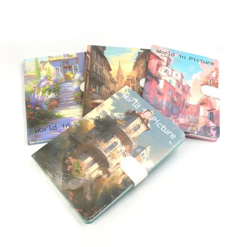 Блокнот на магниті А5 JO 80листів = №0725 (57905) "House" (тверда картонна обкладинка), фото 1