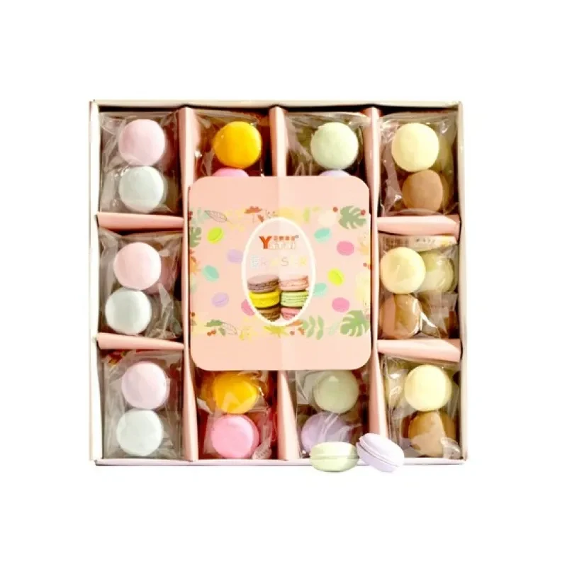 Гумки (ластики) декоративні "Макаруни" 2 штуки №1125, фото 1