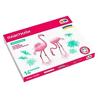 Пластилін Гамма'UA "Захоплення" 224гр 14кольорів №200313