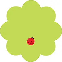 Липкий блок "Квітка" 50листів Axent №2444-05